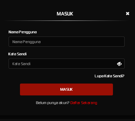image login menara88